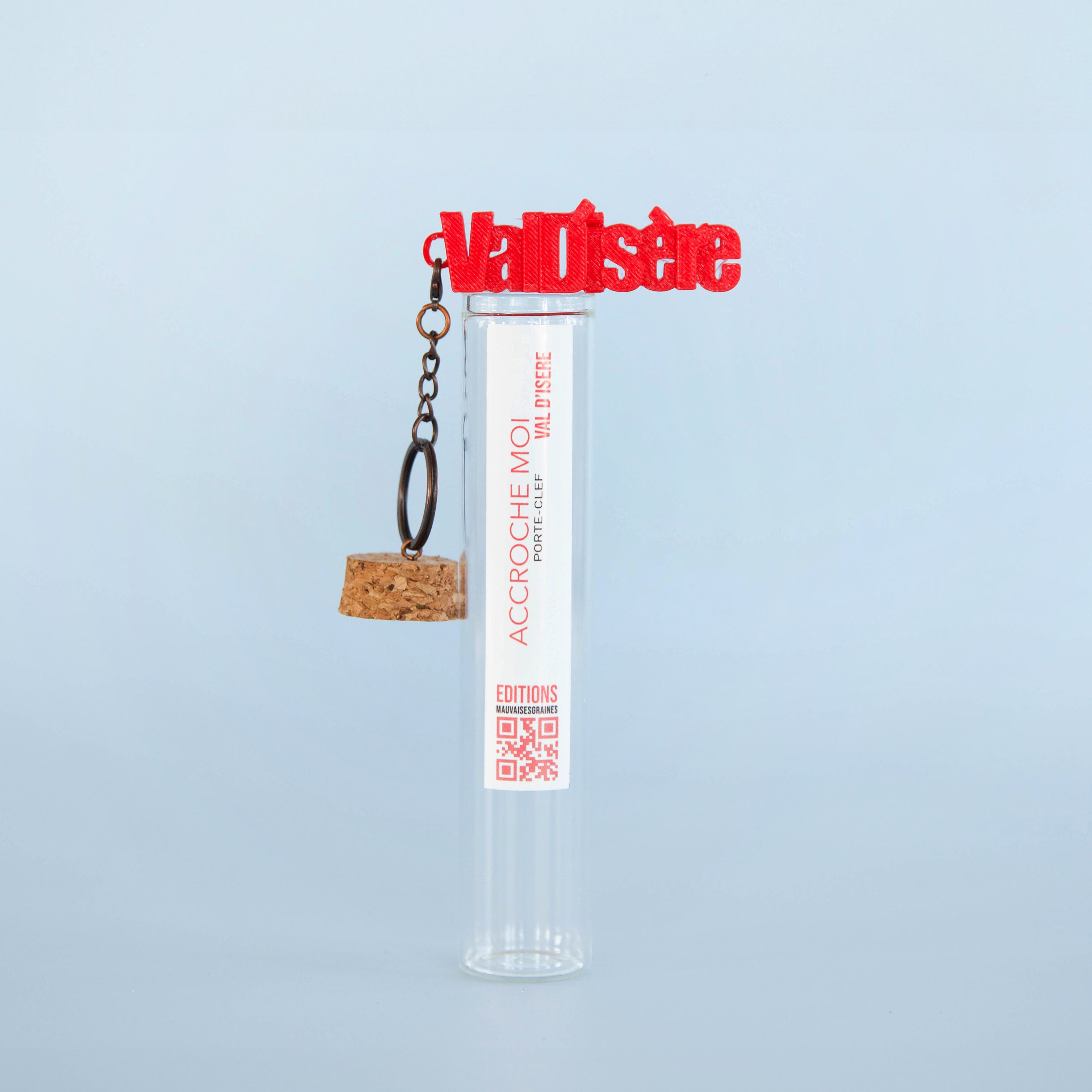 Porte-clés à message – Val d'Isère