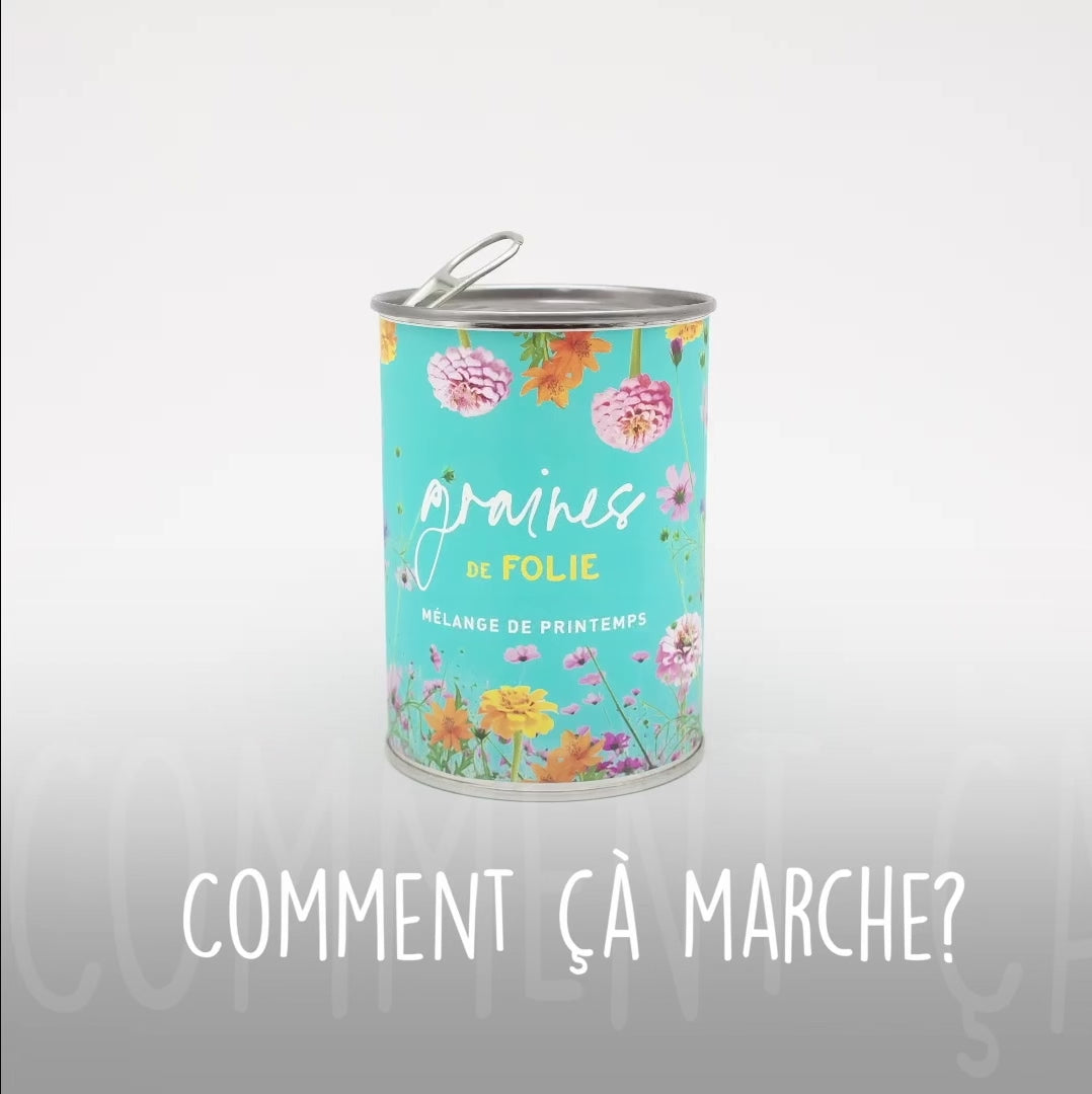 Kit à semer "Merci Nounou à colorier"