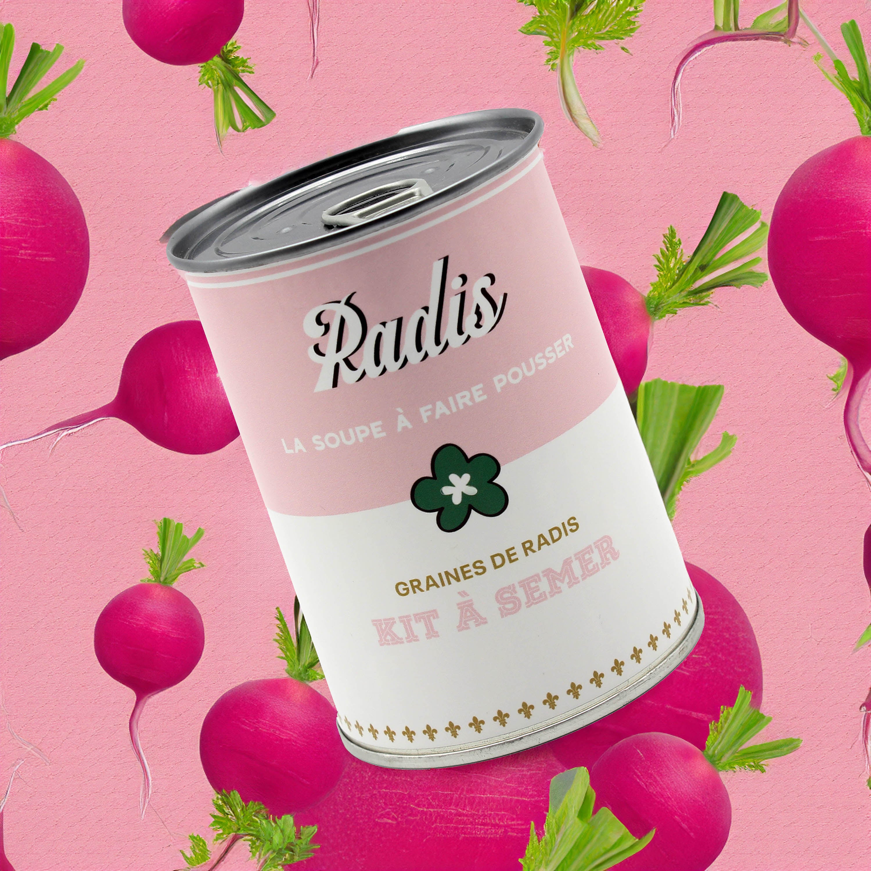 kit à semer "soupe de Radis " Fabriqué en France