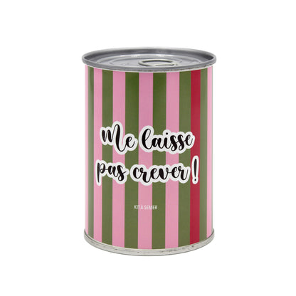 Kit à semer "Me laisse pas Crever" fabriqué en France