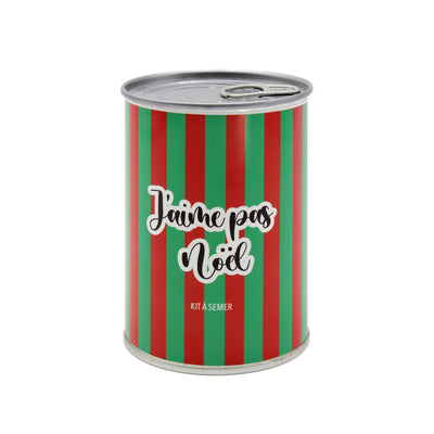 Kit à semer "J'aime pas Noël" Fabriqué en France