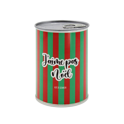 Kit à semer "J'aime pas Noël" Fabriqué en France
