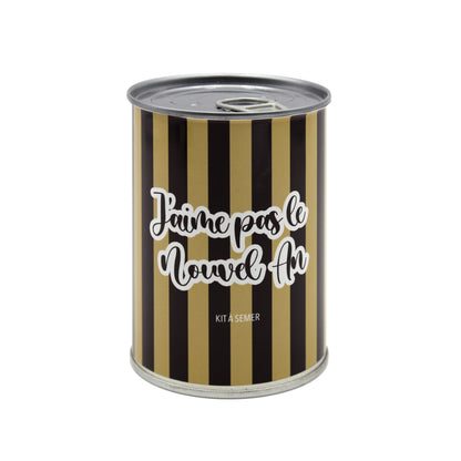 Kit à semer "J'aime pas le nouvel an" Fabriqué en France