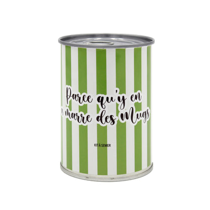Kit à semer "Parce qu'y en marre des Mugs" fabriqué en France
