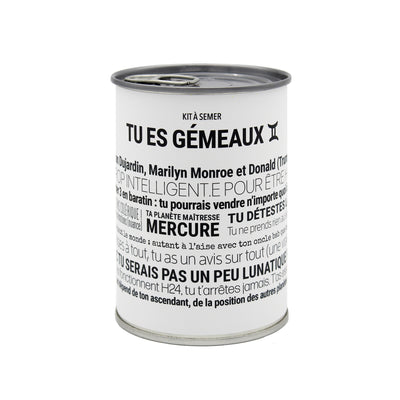 Kits à semer "Gemeaux" en collab avec "Tout est Dit"