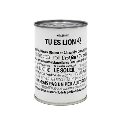 Kits à semer "Lion" en collab avec "Tout est Dit"