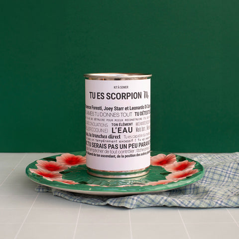 Kit à semer « Scorpion » – collaboration Tout est Dit