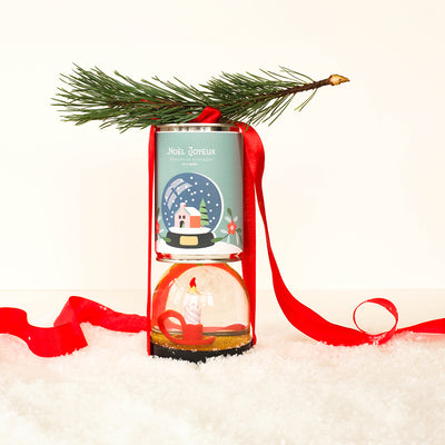 Kit à semer "Noël Joyeux (boule à neige)" Fabriqué en France