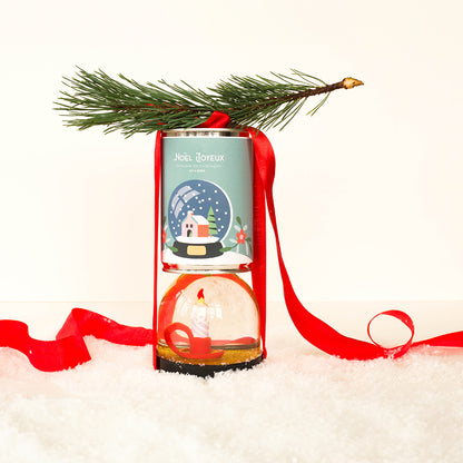 Kit à semer "Noël Joyeux (boule à neige)" Fabriqué en France