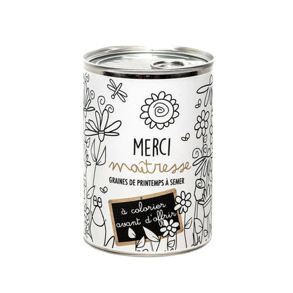 Merci Maitresse à colorier MauvaisesGraines